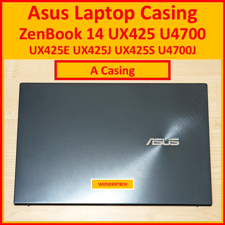 Asus ZenBook 14 UX425 U4700 แล็ปท็อปกรณีปกหลัง LCD UX425E UX425J UX425S U4700J