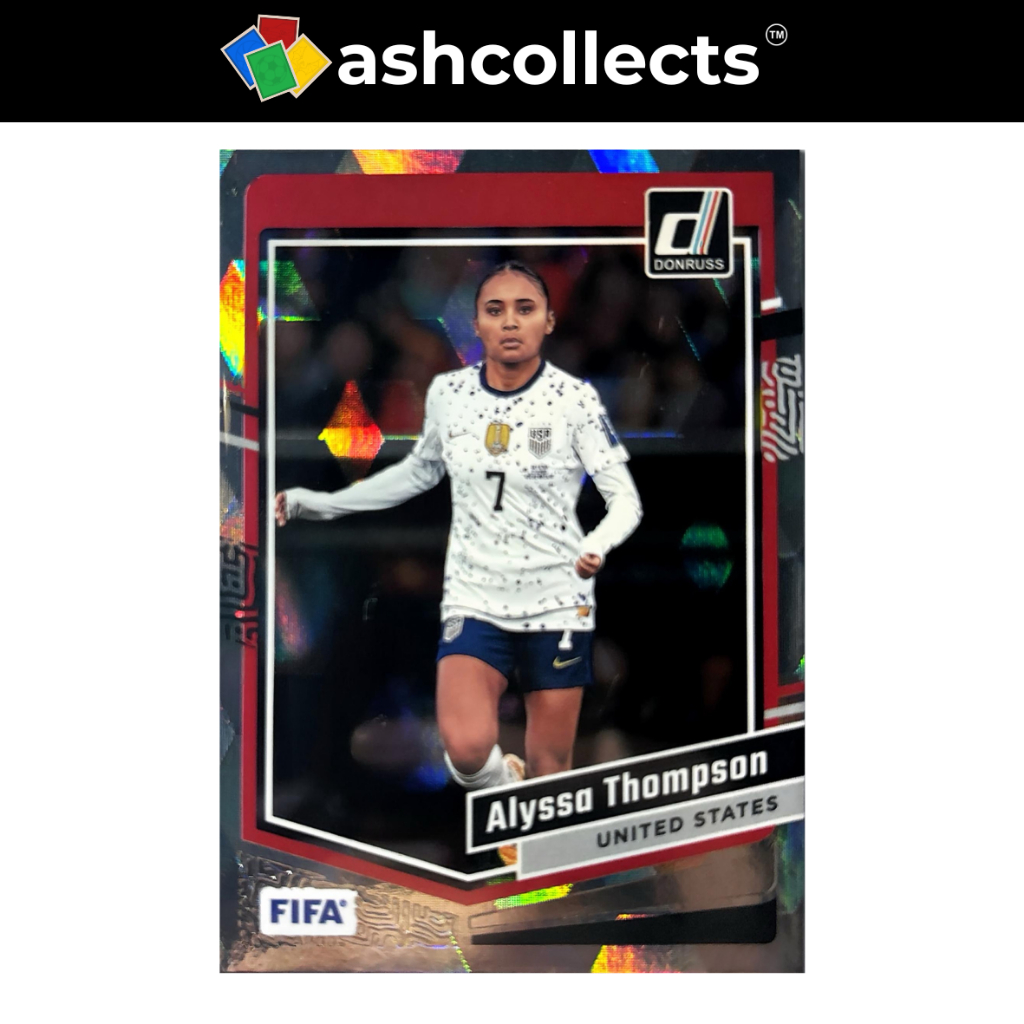 Panini Donruss 2023-24 Alyssa Thompson Cracked Ice United States USA Chelsea Women [ของสะสม]