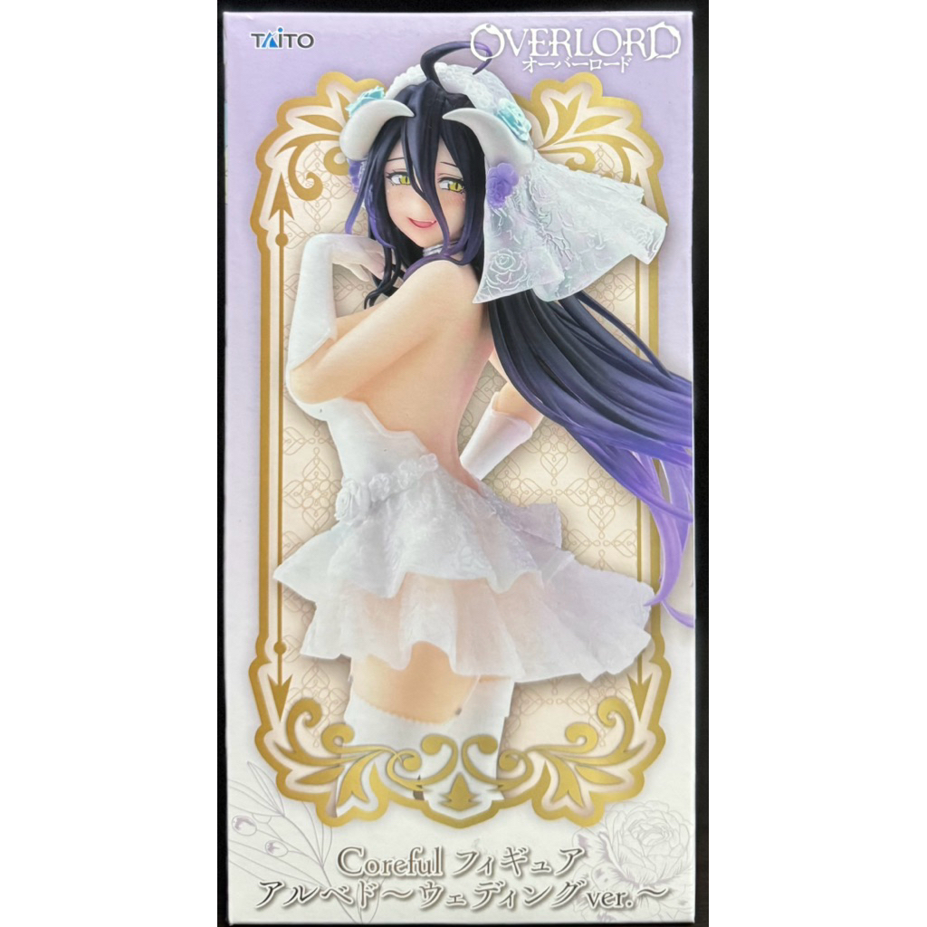 TAITO COREFUL FIGURE OVERLORD ALBEDO WEDDING VERSION