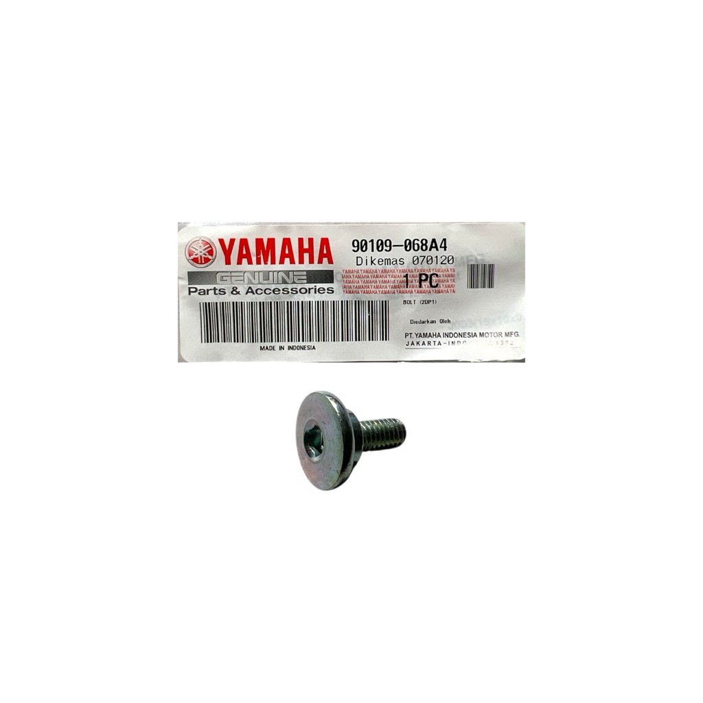 ️Yamaha Y15ZR V2 / Y16ZR / NVX / NMAX บังโคลนหน้า Bolt Allen Key Tepi Mudguard Depan - 90109-068A4