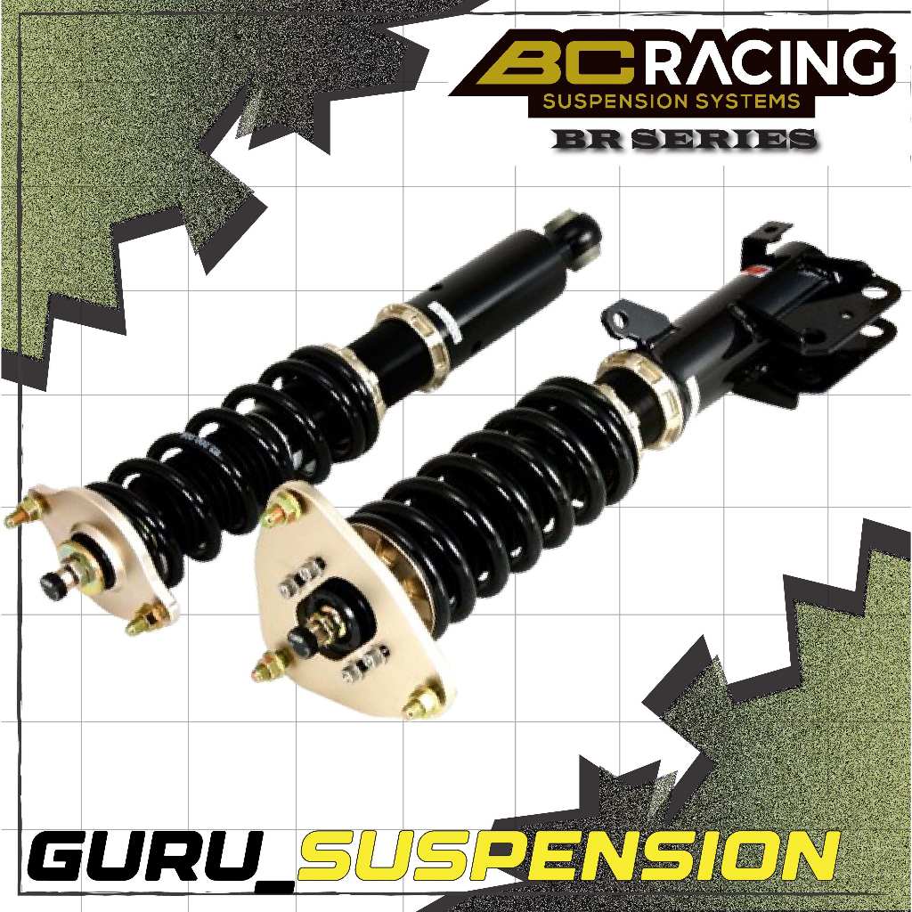 MERCEDES BENZ C-CLASS 4WD W205 (RS) - BC RACING BR ADJUSTABLE SUSPENSION