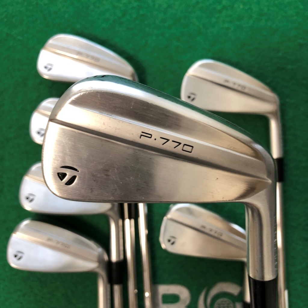 🇯🇵TaylorMade P770 2024 เตารีดชุด 4-P Dynamic Gold MID 115 S200 FlexS มือสอง