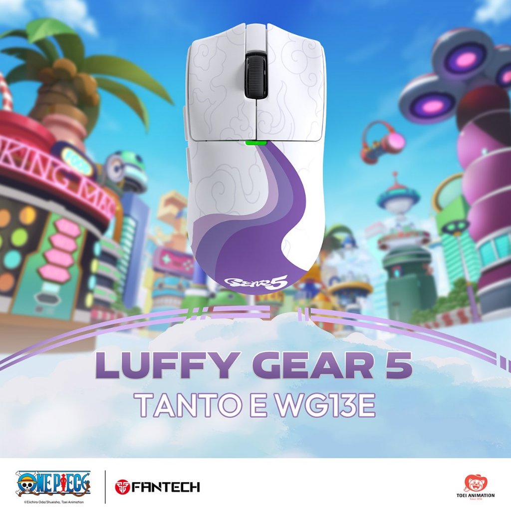 Fantech WG13E Tanto E เมาส์เล่นเกมไร้สาย Tri-Mode  One Piece Edition