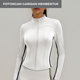 Flow & Glow Slim Fit Athleisure Jacket – จัดทรงง่าย ใส่สบายท…