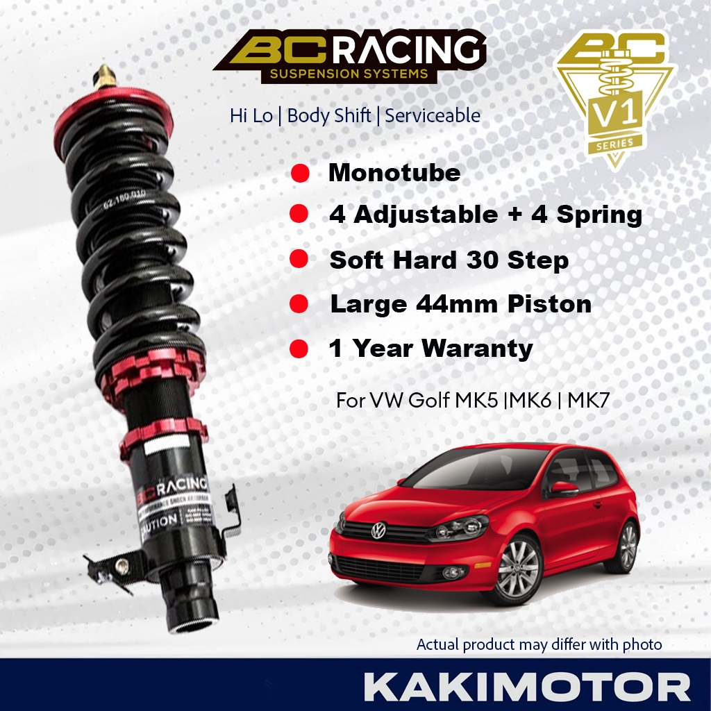 VOLKSWAGEN GOLF MK5 MK6 MK7-BC RACING V1 VM รุ่น SUSPENSION สามารถ BE BARREL