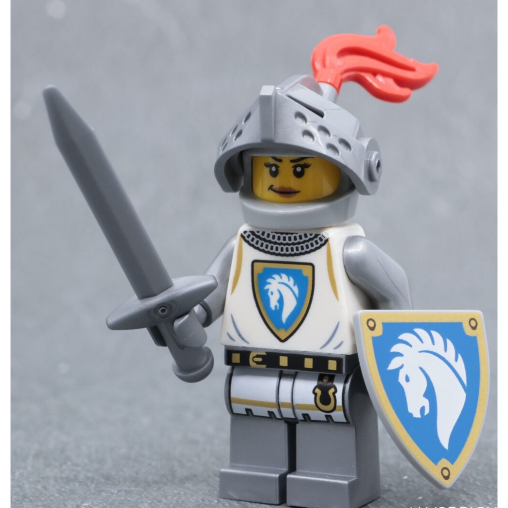 Cas590 Lego Medieval Horse Knight Castle 31168 - Horse Knight Champion Minifigure - ใหม่