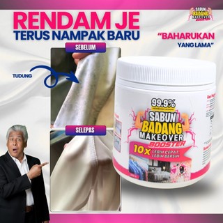 Sabun Badang Makeover Booster Kotoran Baju Sekolah Viral Hilangkan Kesan Remover Degil Tahi Lalat Lumpur Watercolour