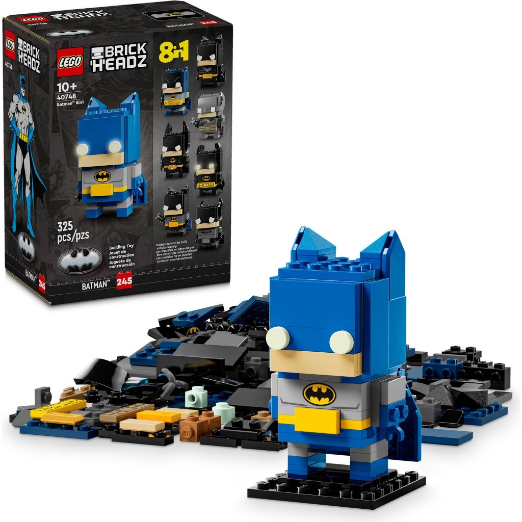 Lego 40748 Brickheadz DC Comics Super Heroes Batman 8 in 1 ใหม่