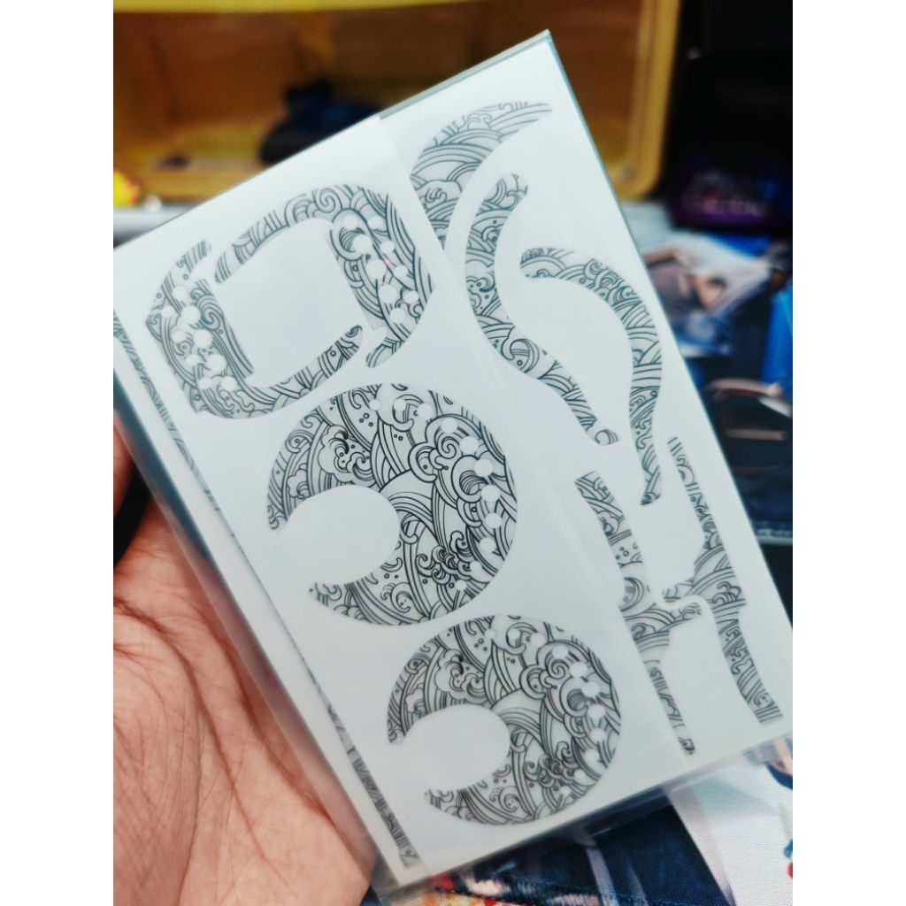 Cq101 2021 สติ๊กเกอร์สติ๊กเกอร์ 3d