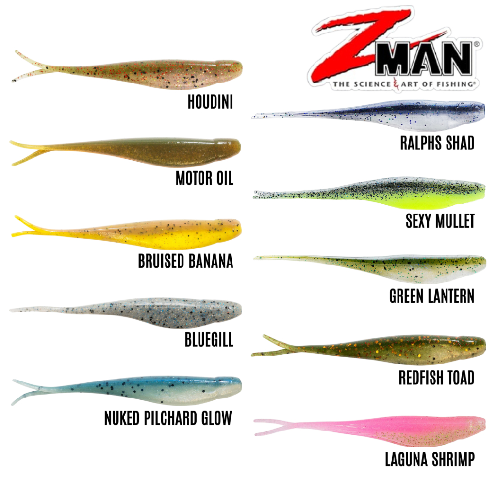 Z-MAN – SCENTED JERK SHADZ 5″ x 5PCS เหยื่ออ่อนล่อนุ่ม ราคา ถูกที่สุด ดีลบีเคเค แกลเลอรีภาพที่ 3