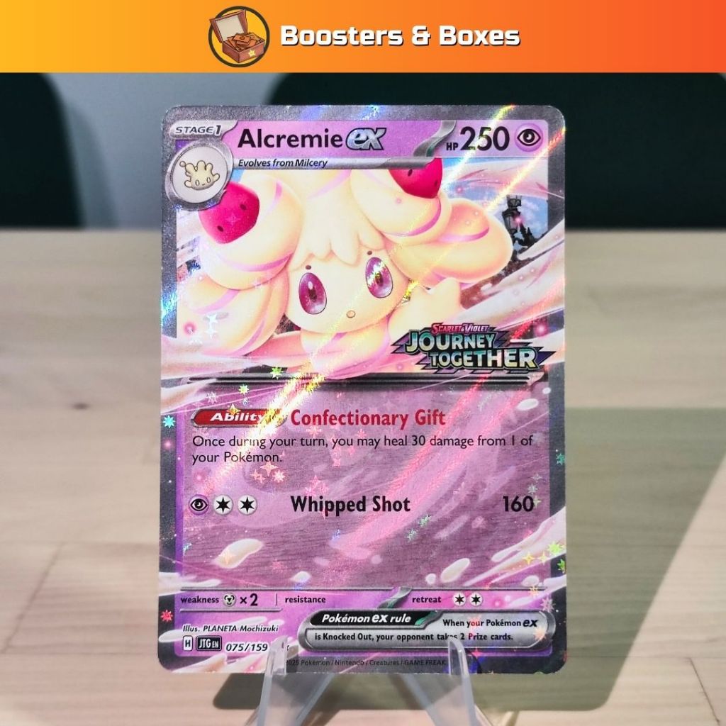 Alcremie ex (Journey Together Stampton) (075/159)