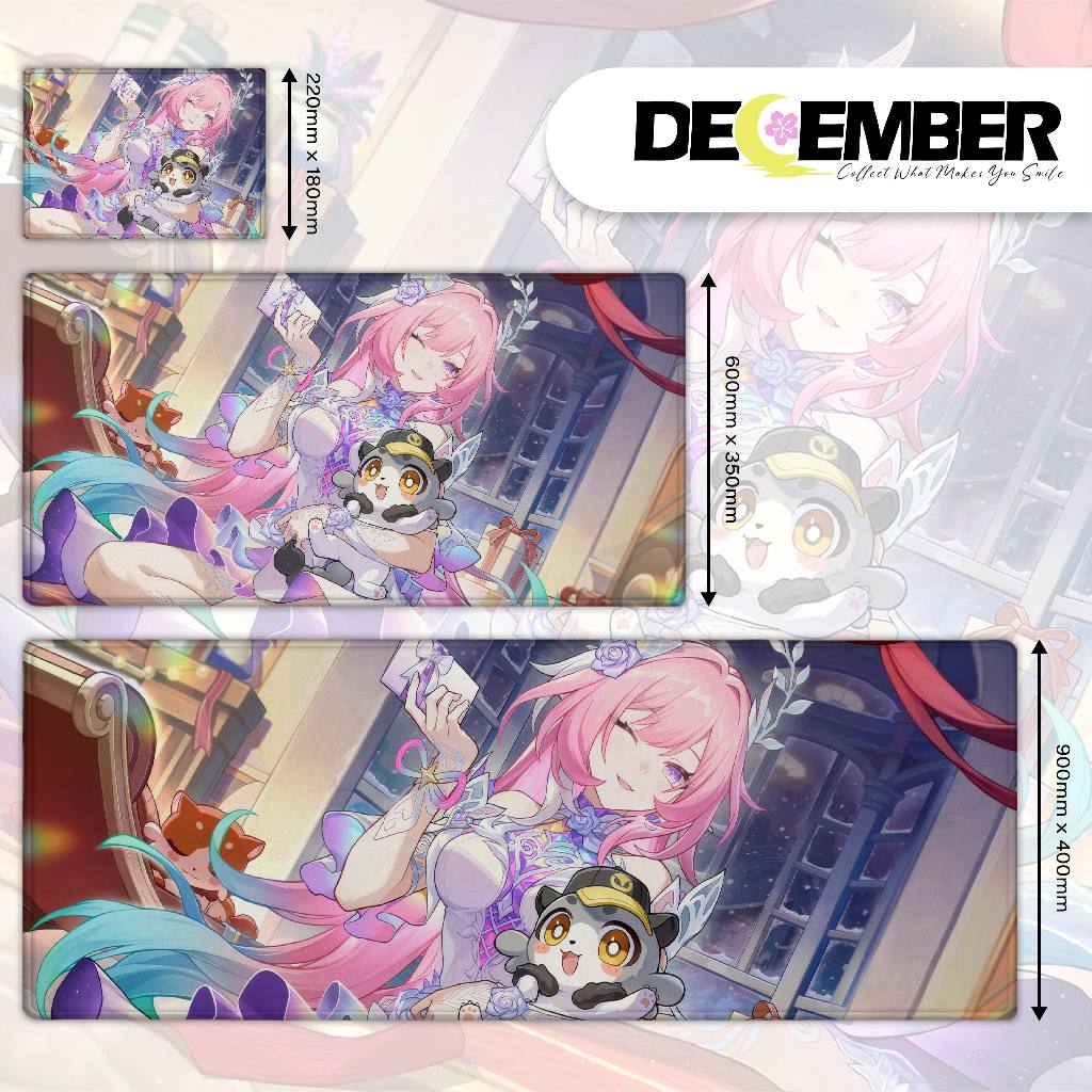[DECEMBER01] Honkai: แผ่นรองเมาส์ PC Star Rail Part 01 (ปรับแต่ง)