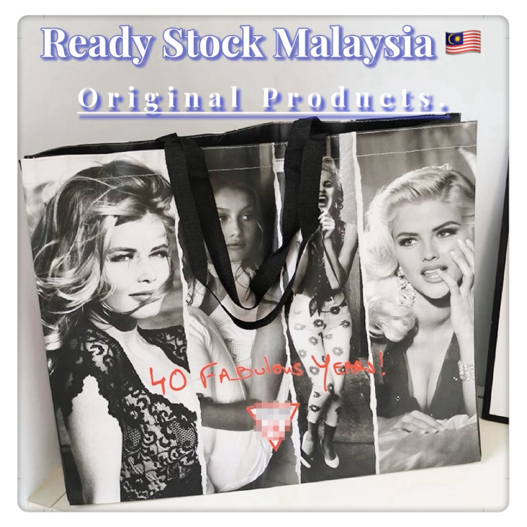 Guess Factory Bag กระเป๋าช้อปปิ้ง