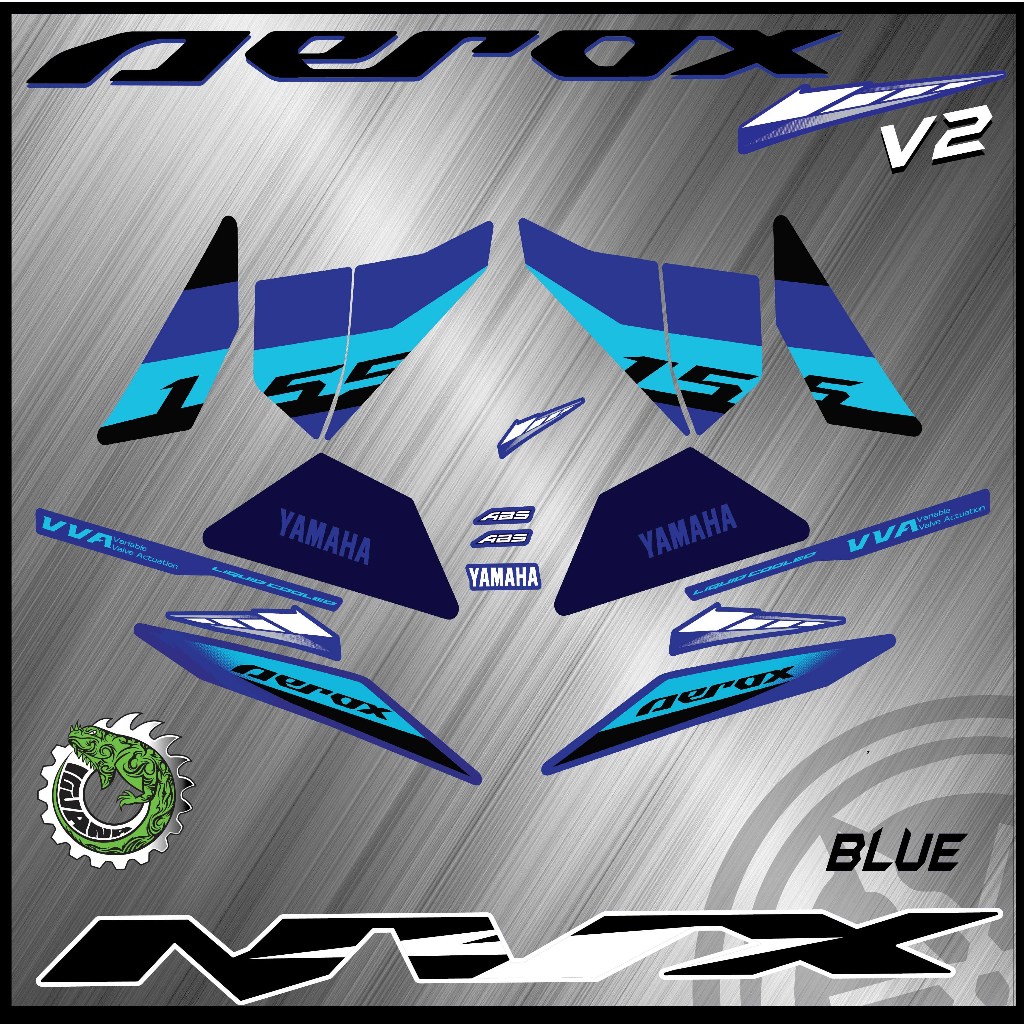 STRIPE MOTOR Yamaha NVX- V2 2024 ABS (47) CUSTOM STRIPE BODY STICKER