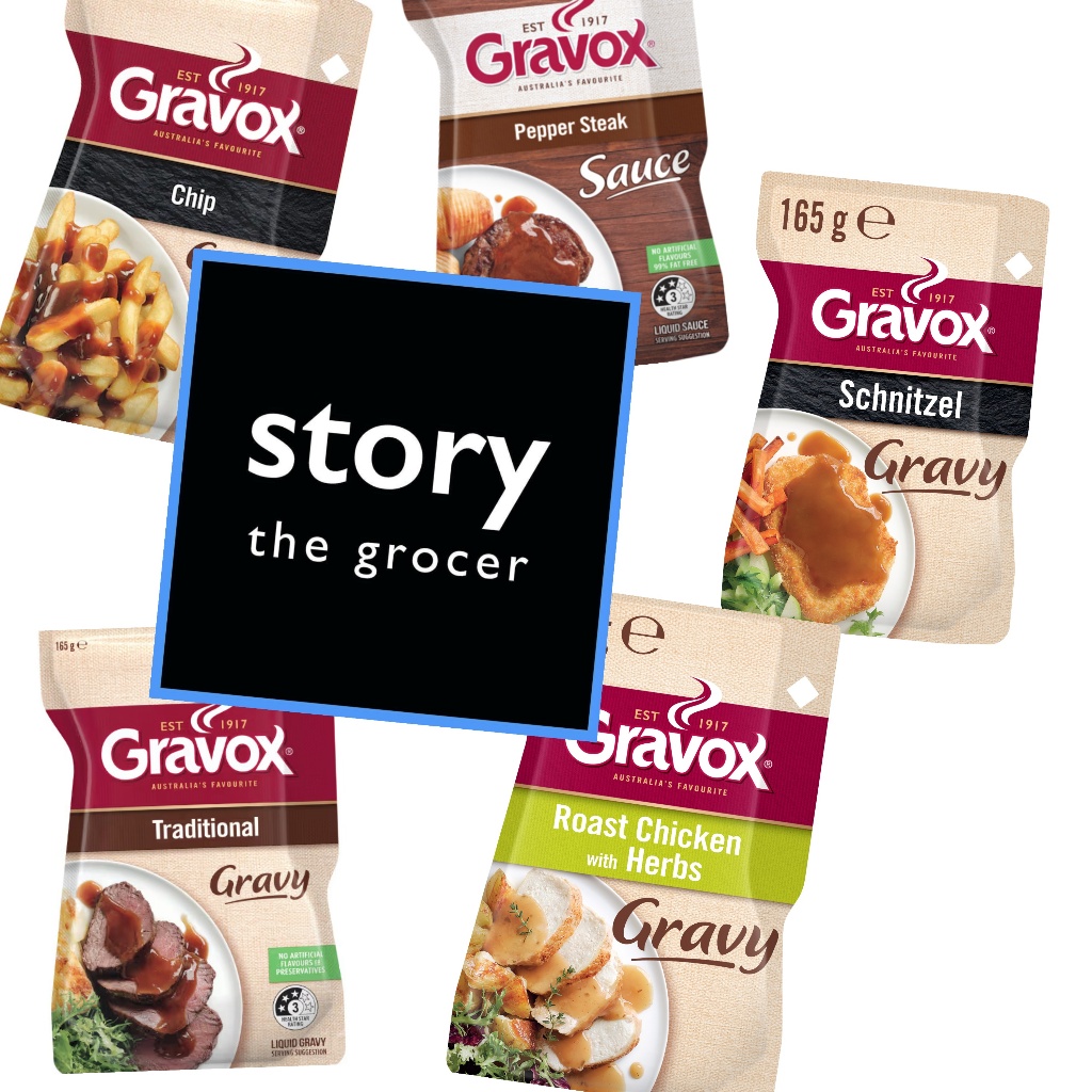 Gravox Gravy 165g [Lamb & Rosemary / Best Ever Schnitzel / Brown Onion / ซอสชีส / ไดแอน]