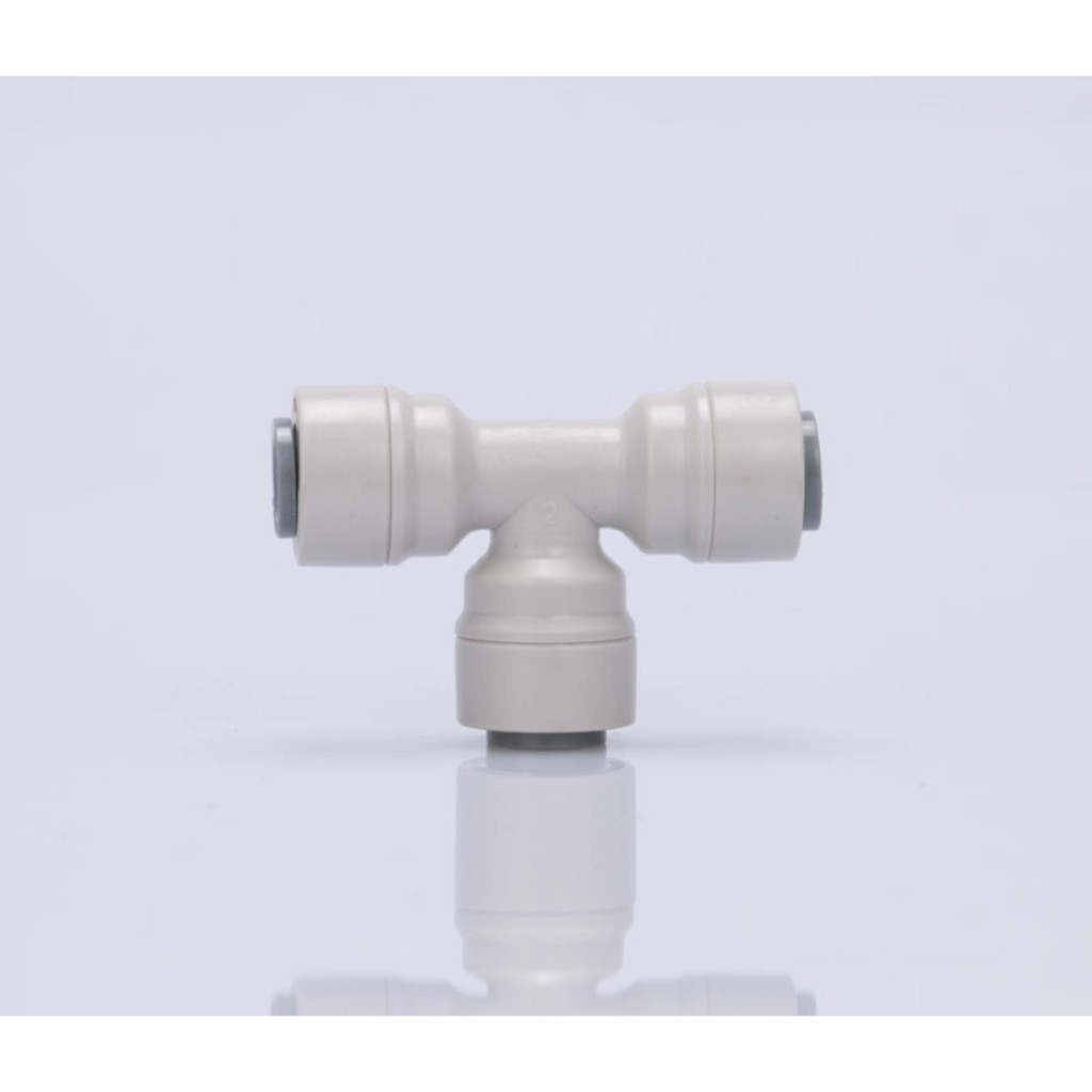 ขั้วต่อ "T" สําหรับตู้น้ํา 1/4" - 1/4" เหมาะสําหรับ COWAY, CUCKOO, ELKEN, SK MAGIC, LG และ ETC