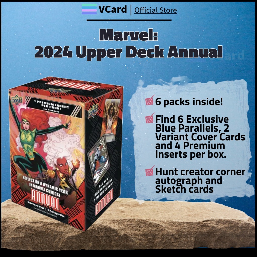 [VCARD] 2024 Upper Deck Marvel Annual Box Marvel