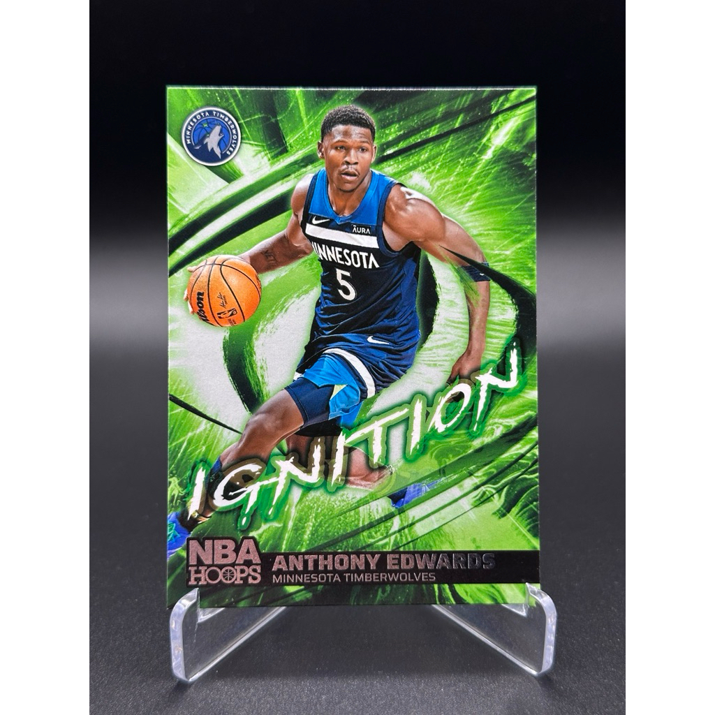 การ์ด Panini Nba 24-25 Nba Hoops Anthony Edwards จุดระเบิด