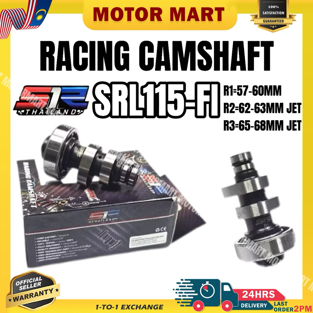 S1R RACING SRL115Fi LAGENDA (INJECTION) CAMSHAFT RACING CAM JETROD RACING CUSTOM SRL115-FI SRL115Z N
