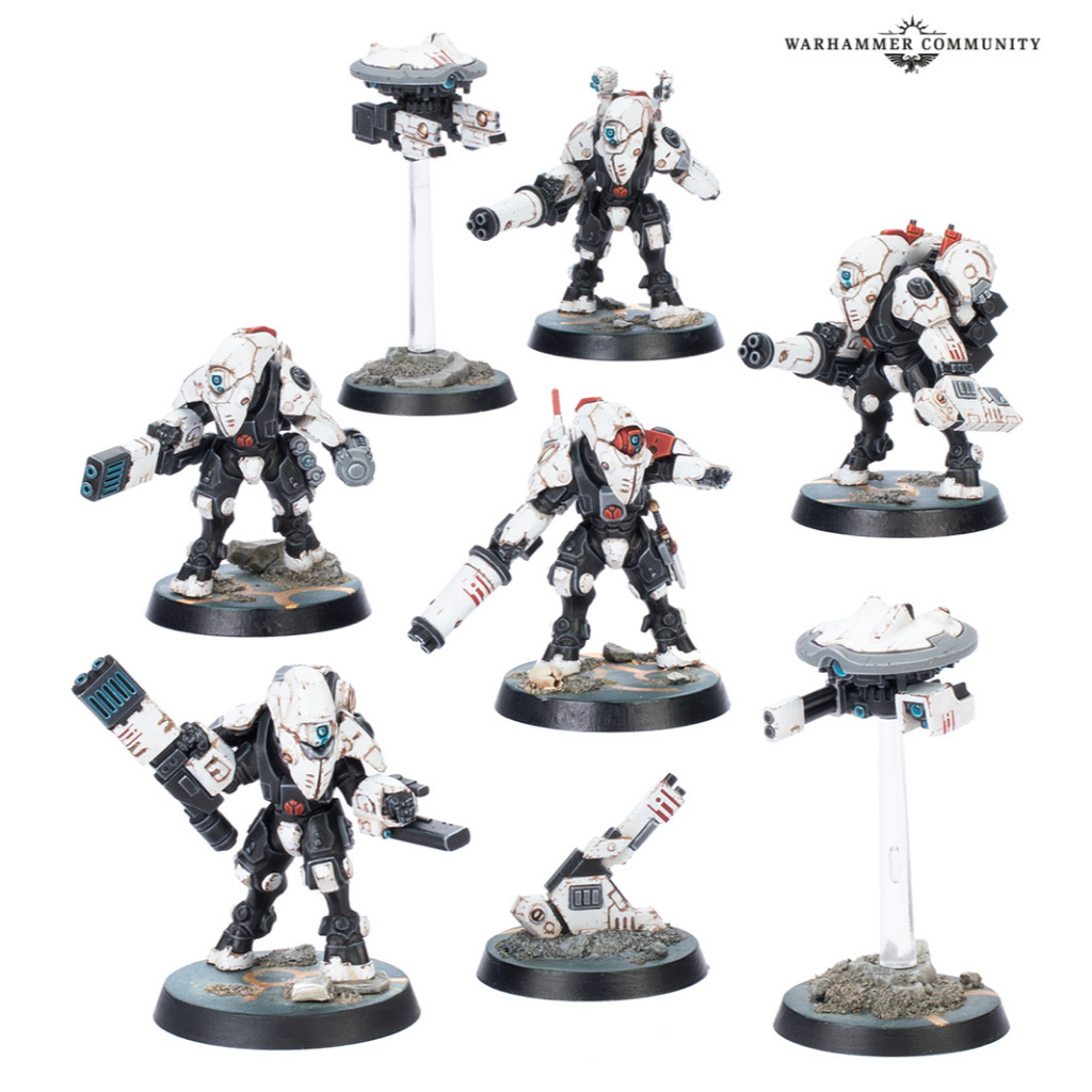 WARHAMMER Kill Team : XV26 Stealth Battlesuits 102-13