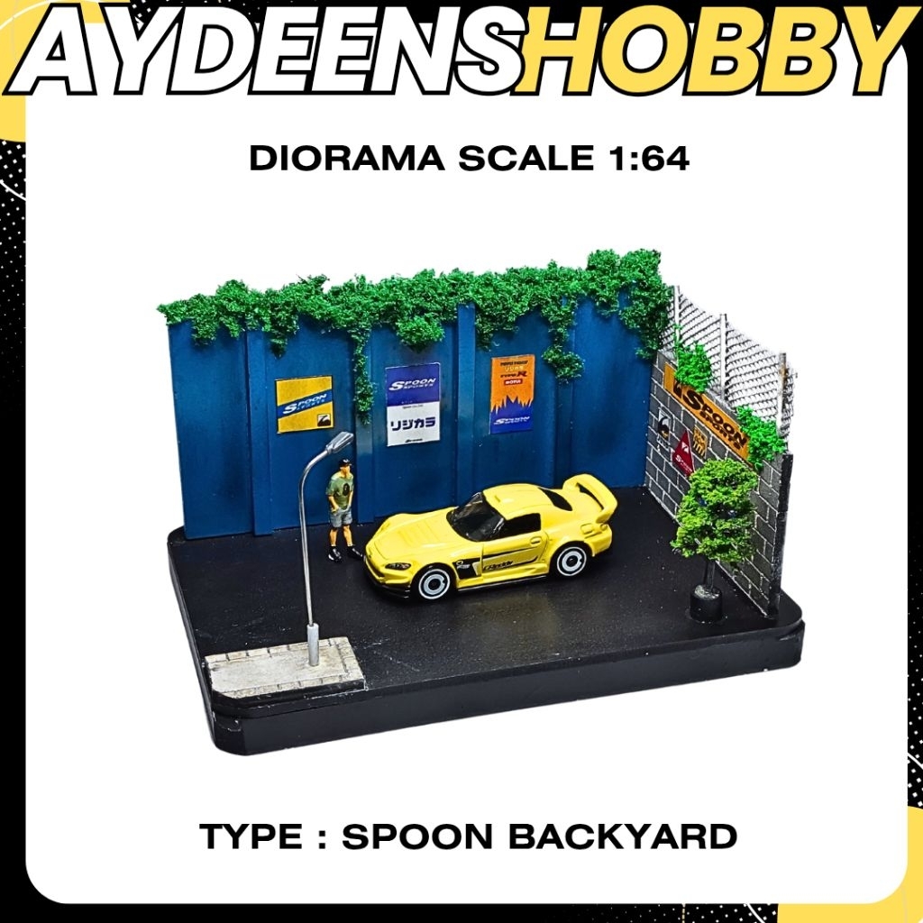 DIORAMA SCALE 1/64 (SPOON BACKYARD)