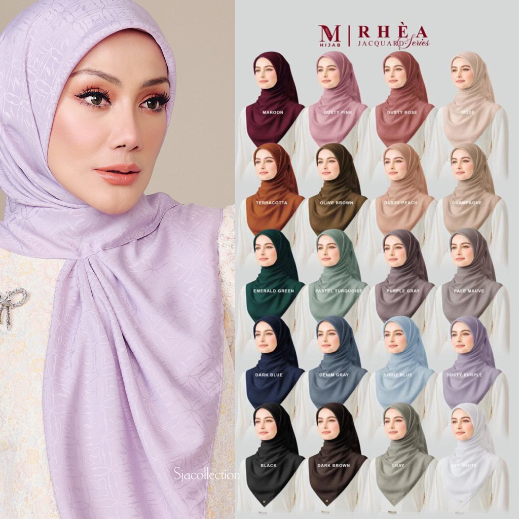 ชุด MINAZ HIJAB RHA JACQUARD