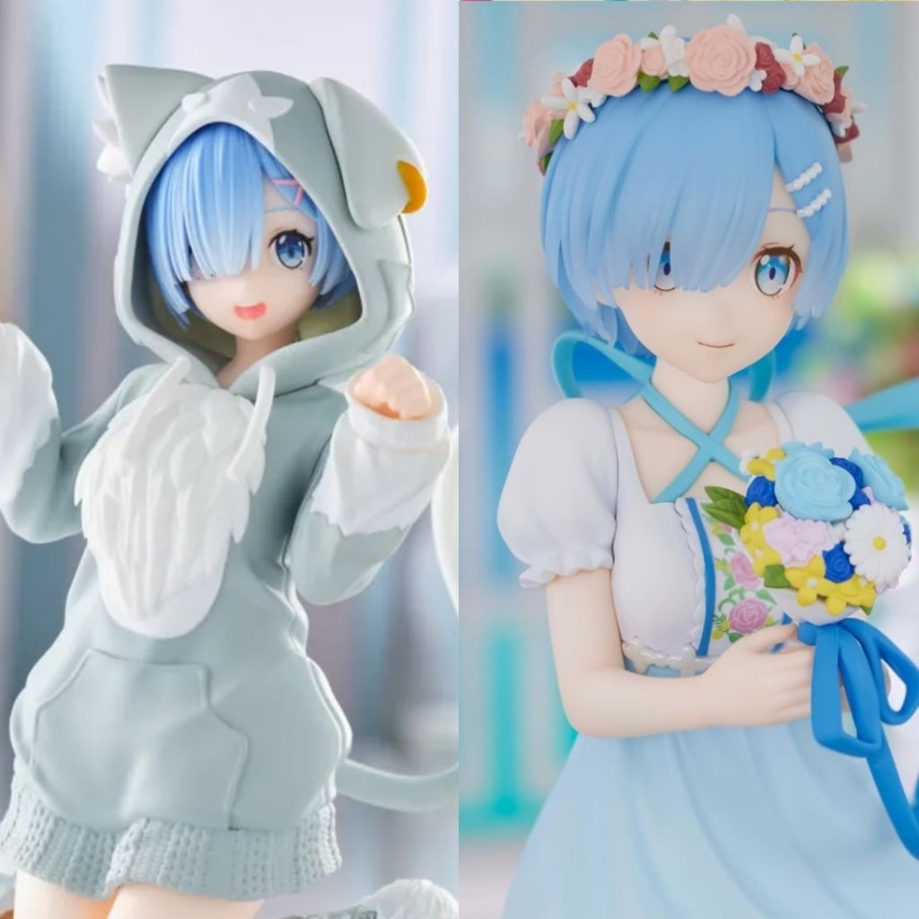 ReZero Rem เพื่อนเจ้าสาว Trio ลองมันฟิกเกอร์