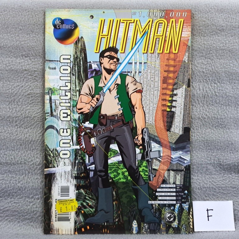 การ์ตูน Hitman: One Million, หนังสือปกอ่อน Trade TPB 1, 2, 5 (DC Comics)