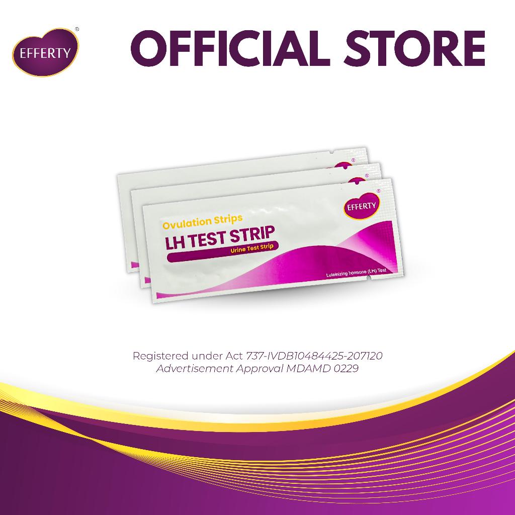 แถบทดสอบการตกไข่ Efferty OPK LH (20 ชิ้น)