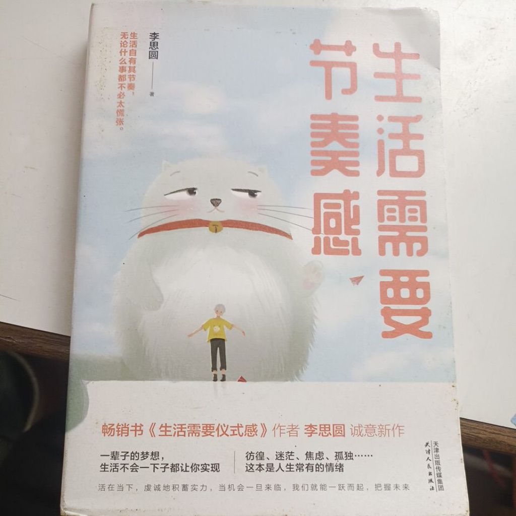 R 1/< Life Needs Rhythm Feeling >/Li Siyuan Book/Life Own ส่วน// Simple/Pin B (BH)