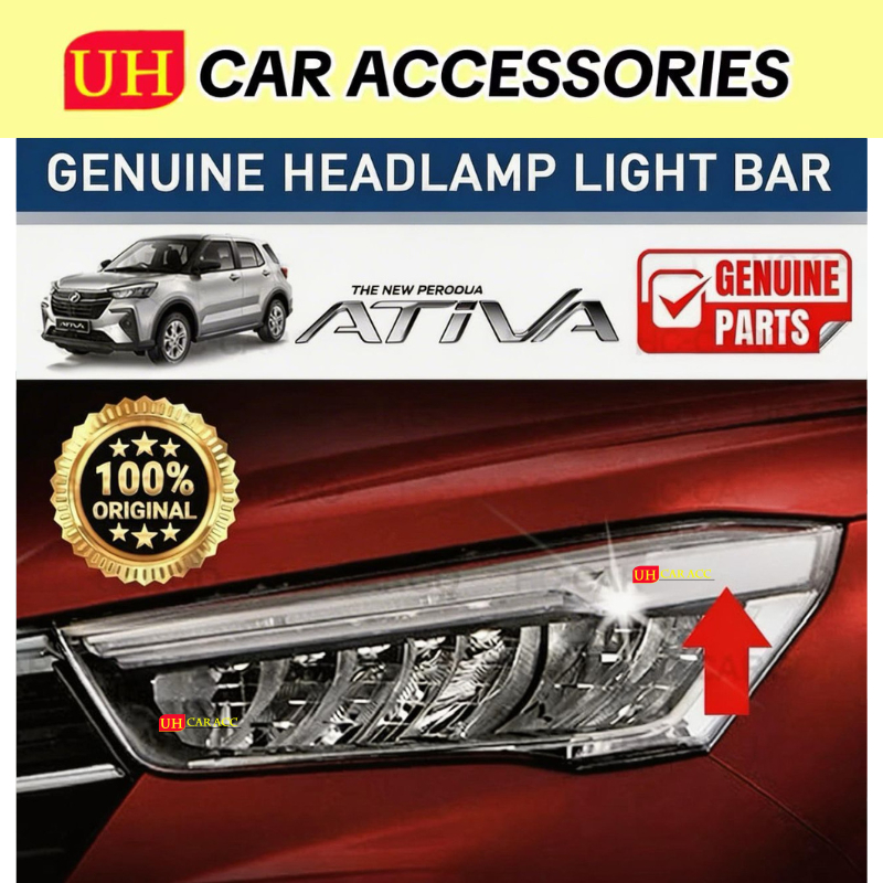PERODUA ATIVA FRONT HEAD LAMP KOITO LED LIGHT BAR ONLY ซ้ายและขวา
