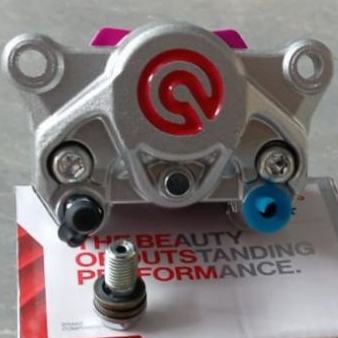 Brembo P34 โลโก้สีแดง Made In Vitenam 100% คุณภาพดี Siap ผ้าเบรค Y15 NVX Y16 Xmax Nmax Lc135 Rs150 V