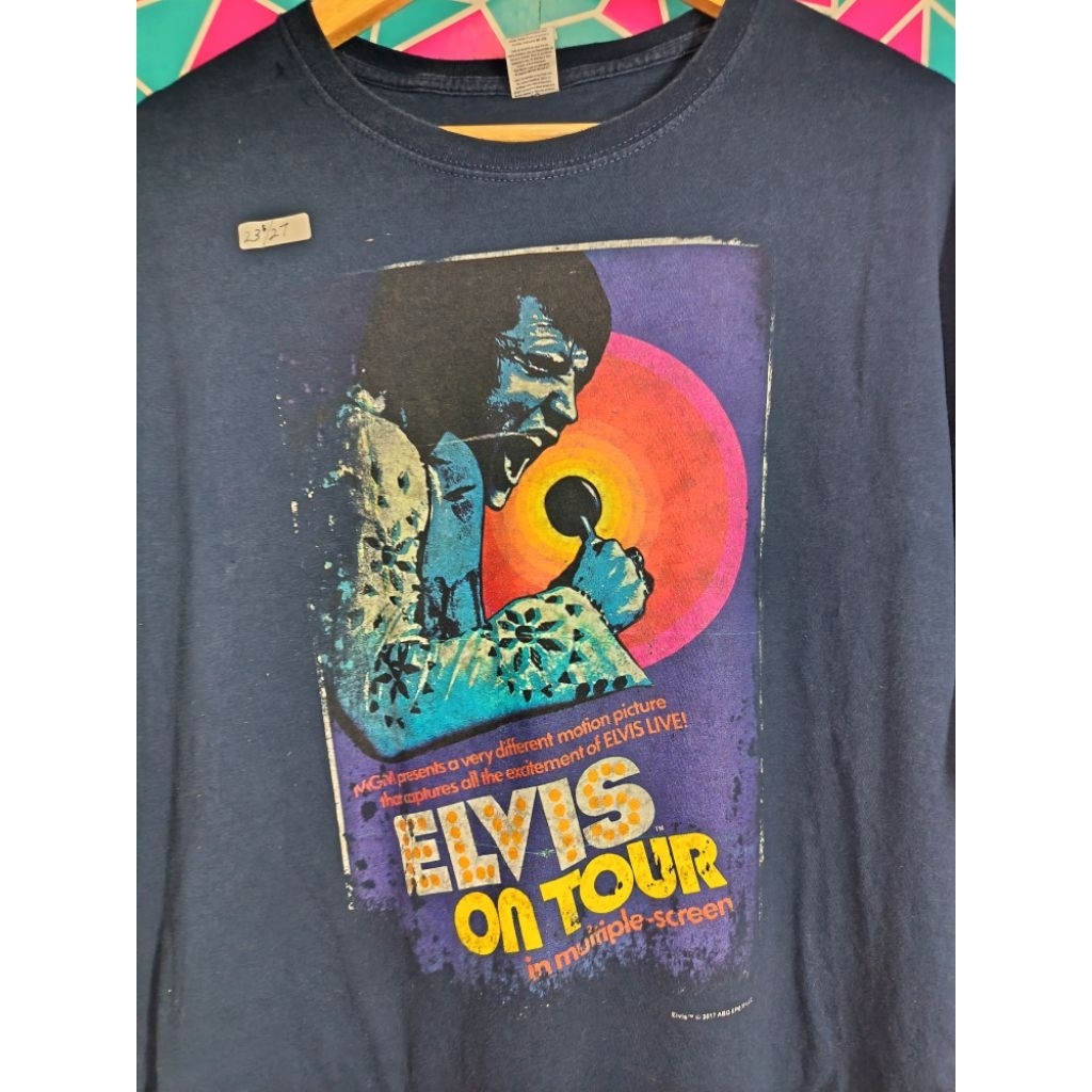 เสื้อยืดวง Elvis Presley x XL