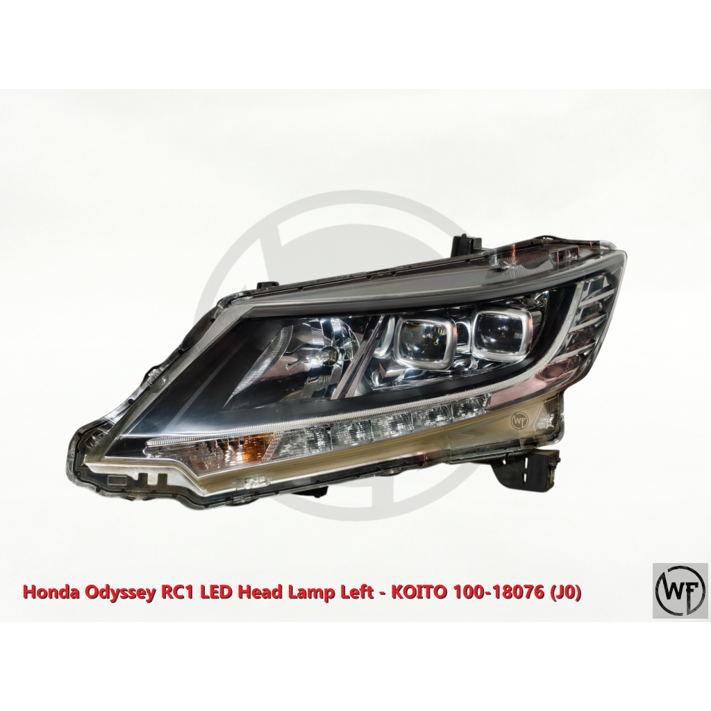 โคมไฟหัว LED Honda Odyssey RC1 ซ้าย - KOITO 100-18076 (J0) - หัก