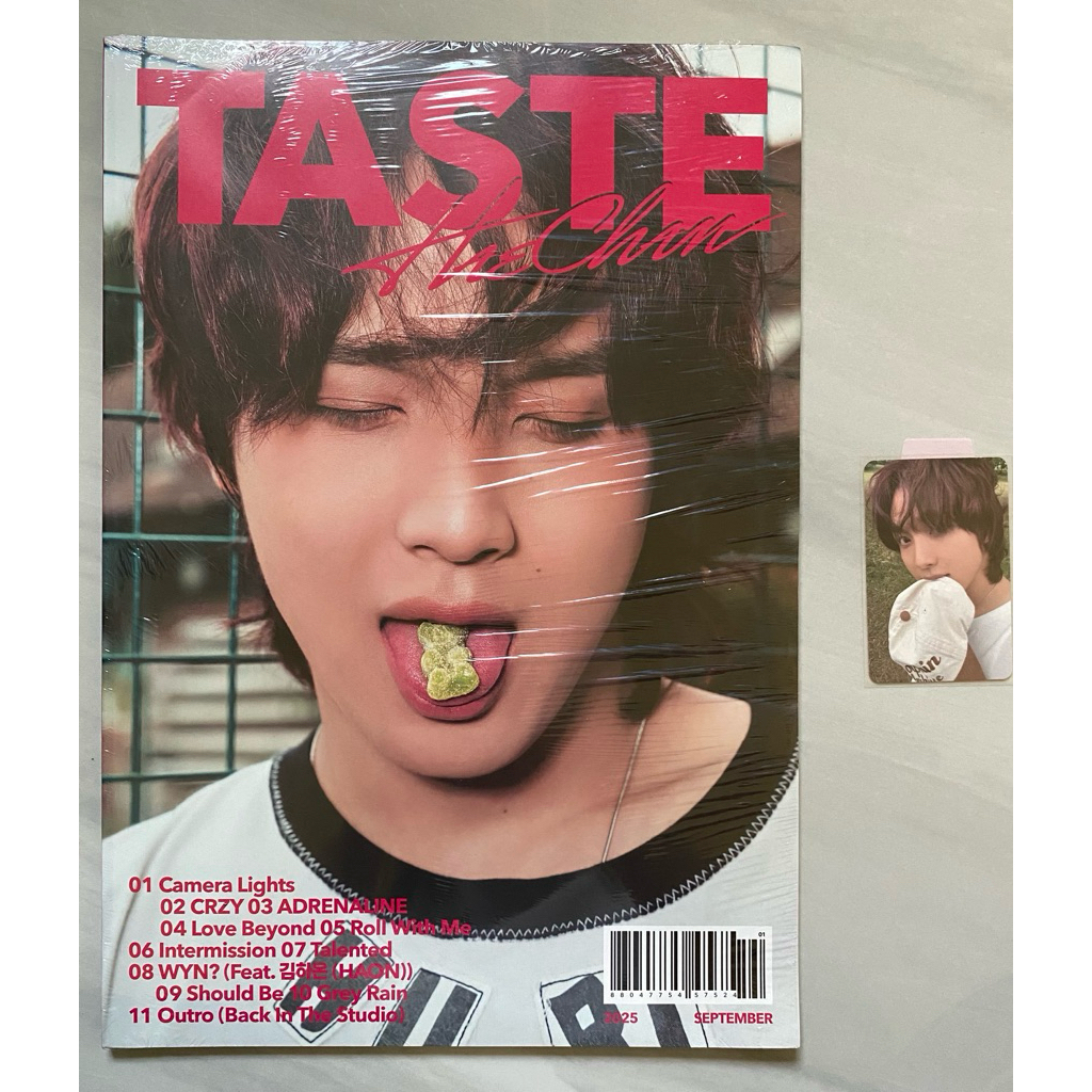FULLSET NCT HAECHAN - [ TASTE ] อัลบั้มที่ 1 (FULL SPREAD Ver.)
