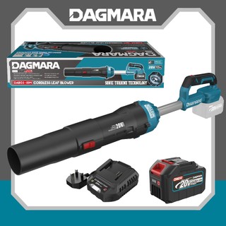 DAGMARA DAB03-IRM Cordless brushless Leaf Blower,20V Battery Powered Leaf Blower for Lawn Care Electric Mini Hand Blower