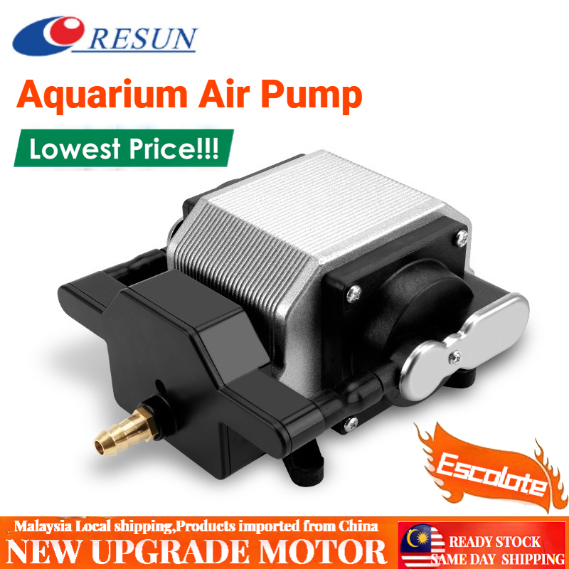 Aquablue Aquarium Air Pump ปั๊มออกซิเจน Aquarium Fish Tank ใช้ Strong Flow AP-80 / AP-80A AP-30/AP-3