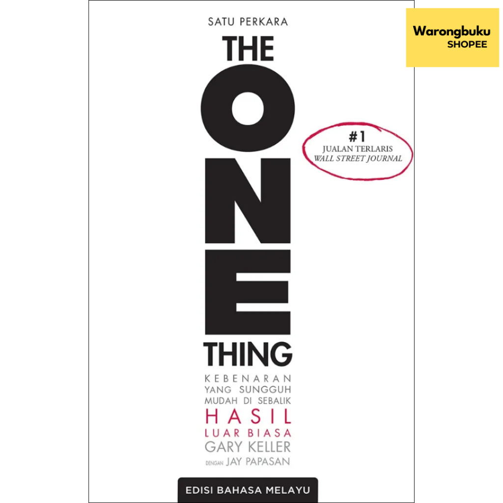 AcePremier - The One Thing by Gary Keller & Jay Papasan: Lai Edition (2026) หนังสือ One Thing