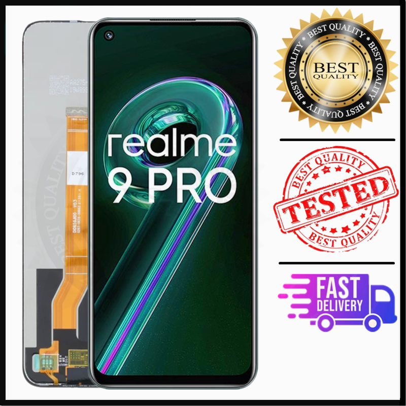 REALM 9 5G / 9 PRO 5G / ONEPLS NORD CE 2 LITE 5G ชุดหน้าจอสัมผัส LCD