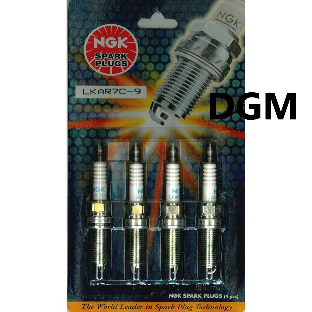 NGK SPARK PLUG PROTON SAGA VVT 2017-2025Y (LKAR7C-9) 1SET 4 ชิ้น