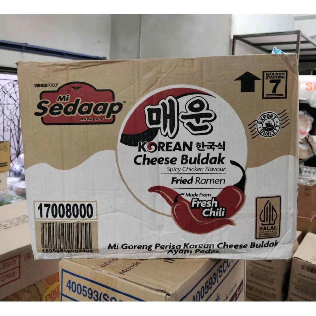 sedaap ยกลัง รสเผ็ด รสชีส พร้อมส่ง!!!!!