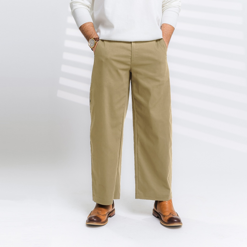 Klothing Baggy Curve Pants กางเกงบาร์เรล