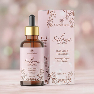 original Shejamu Saloma Advance Oil  | Mirifica Oil & Fish peptide 30ml | New look and Advance Formula