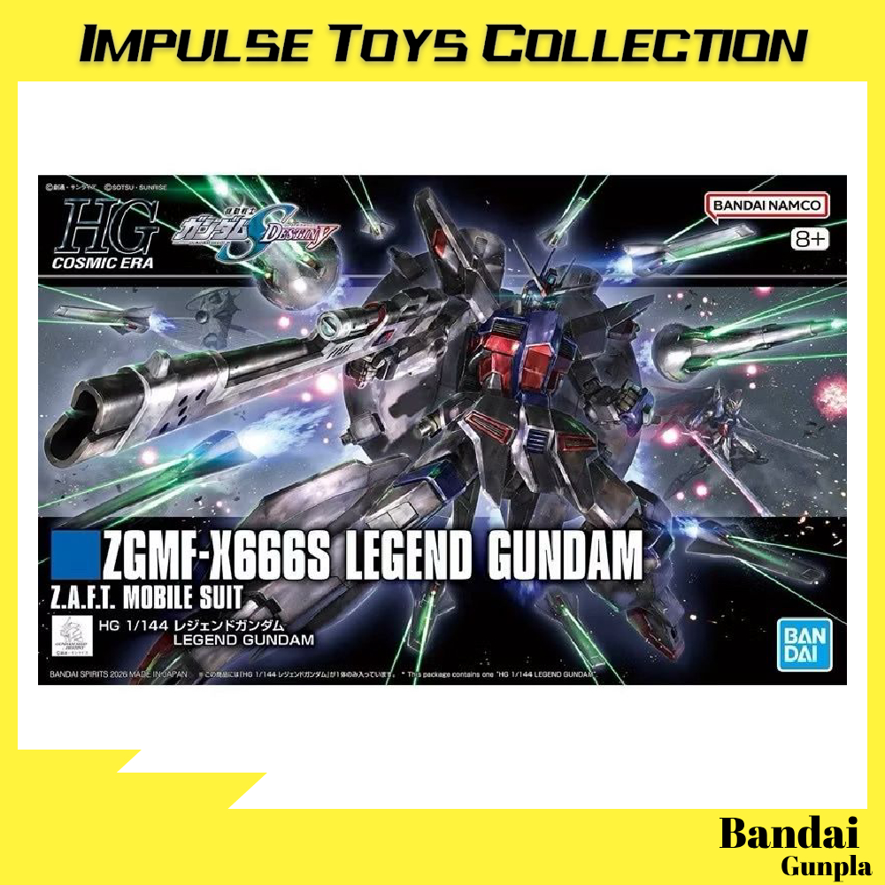 Bandai HGCE 1/144 ZGMF-X666S Legend Gundam ZGMF-X666S Model Kit 5072003