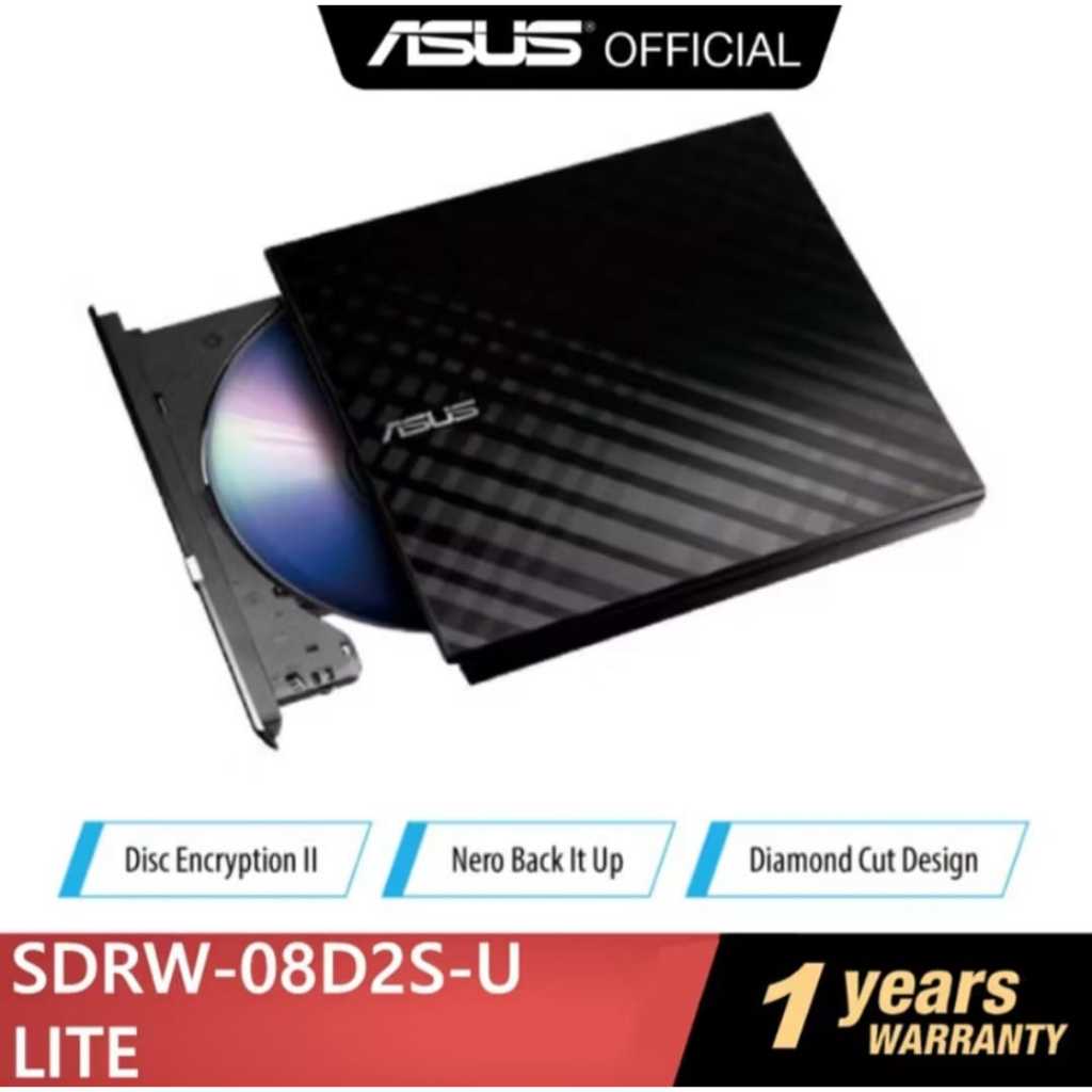 ASUS EXTERNAL DVD-RW WRITER SDRW-08D2S-U LITE