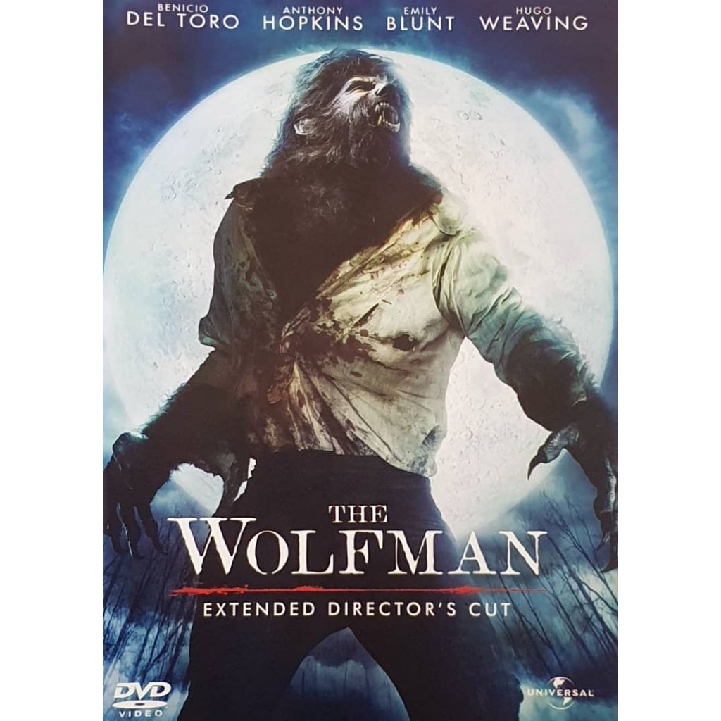 ดีวีดีภาพยนตร์ - The Wolfman