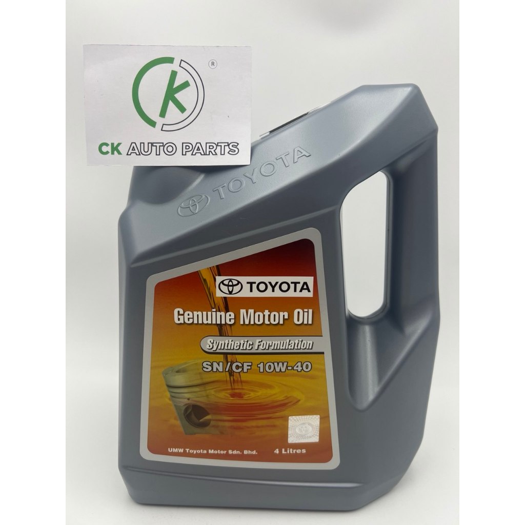 !!️TOYOTA 10W40 OIL 4L (SEMI SYNTHETIC)-