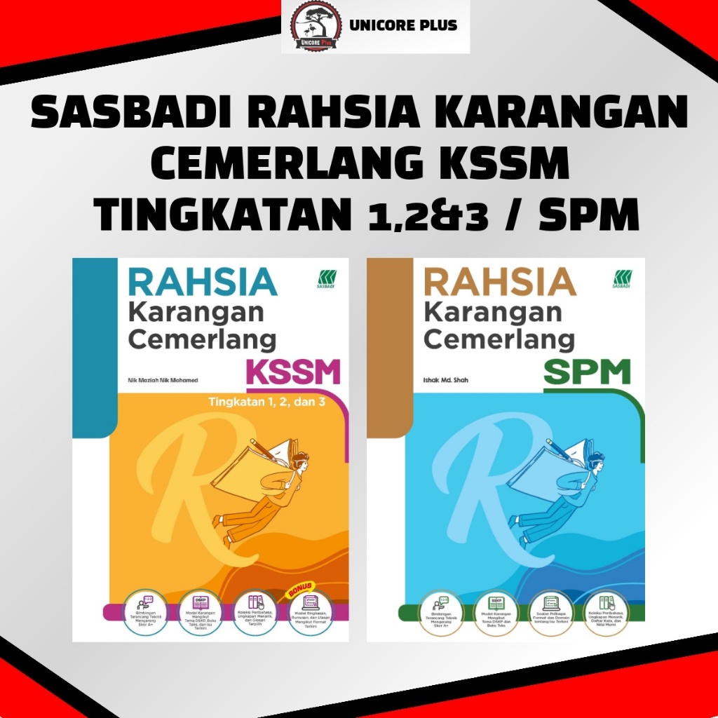 SASBADI THE SECRET OF CEMMERLANG KSSM LEVEL 1, 2 & 3 / SPM