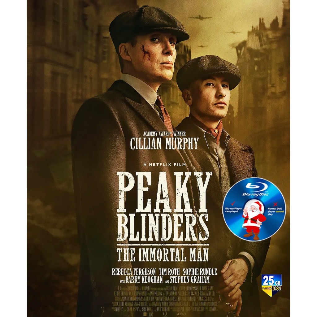E-BLURAY Peaky Blinders: The Immortal Man (2026) Cillian Murphy , Rebecca Ferguson