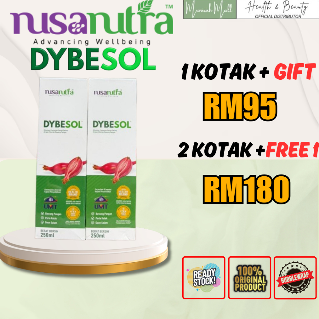 DYBESOL PROF สถิติสูตร ดร. FADZILAH จาก UMT (250ML)